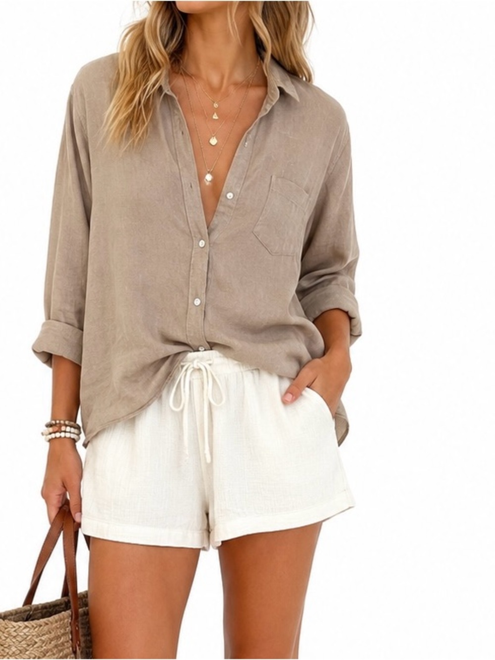 Frank & Eileen Eileen relaxed cotton button up